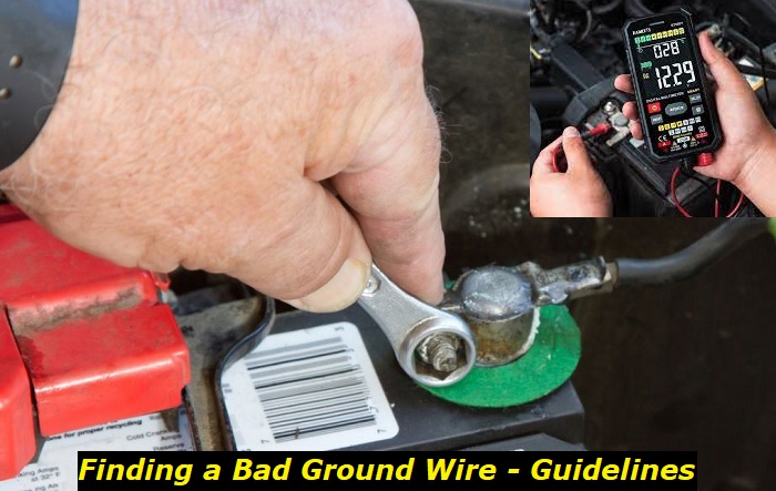 how to find a bda ground wire